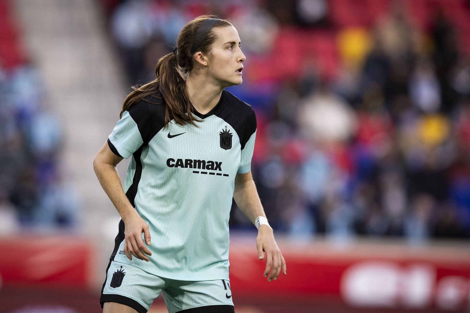 Tierna Davidson at the National Women's Soccer League match against Orlando Pride in Harrison, New Jersey. (Photo by Getty Images)